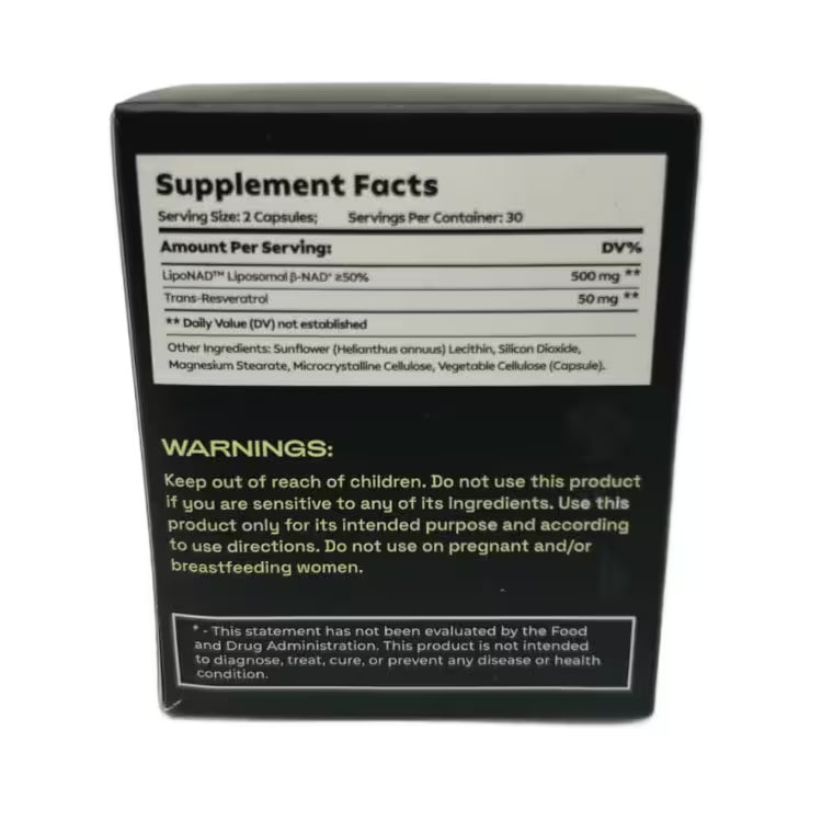 NAD + ADVANCED Liposomal IMPORDADO 🇺🇸 Cata - Kor