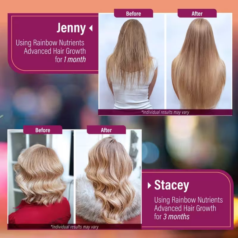 ADVANCED HAIR GROWTH - Rainbow Nutrients® IMPORTADO🇺🇸
