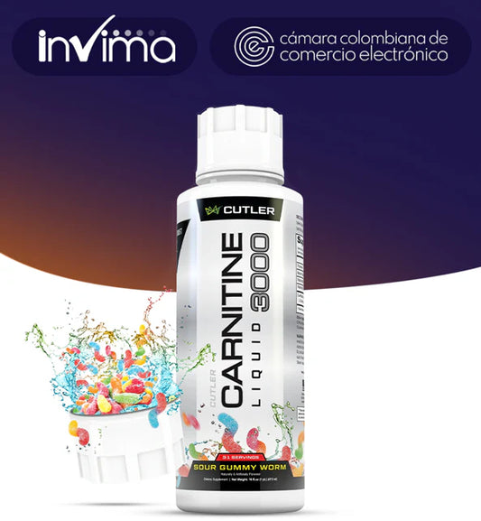 Carnitine Liquid 3000 -Cutler Nutrion IMPORTADO 🇺🇸