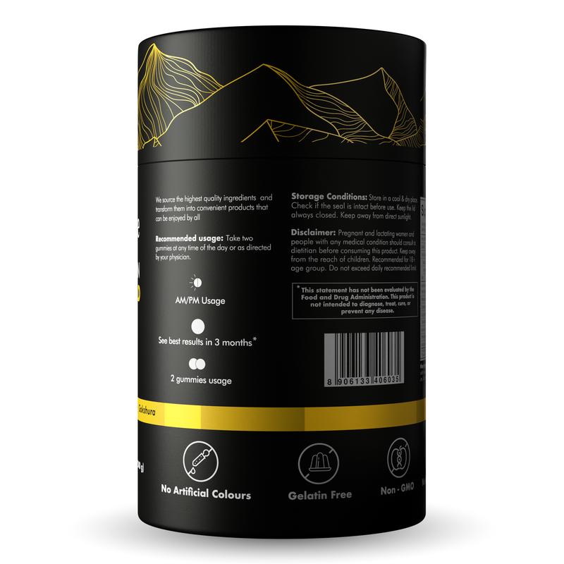 Be Bodywise® Shilajit + Ashwagandha KSM 66+ Black Musli IMPORTADO🇺🇸